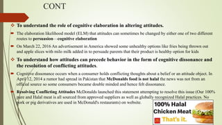 Mcdonald's and consumer behavior