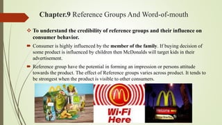 Mcdonald's and consumer behavior