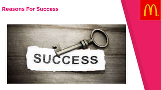 Reasons For Success
 