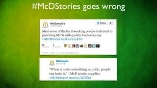 #McDStories goes wrong
 