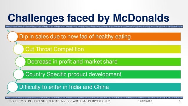 Mc donalds success strategy and global expansion through customer