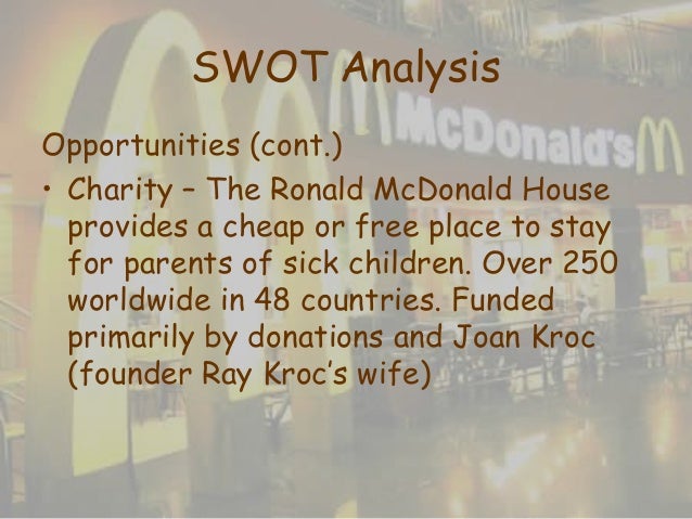 McDonald’s Corp.: A Short SWOT Analysis