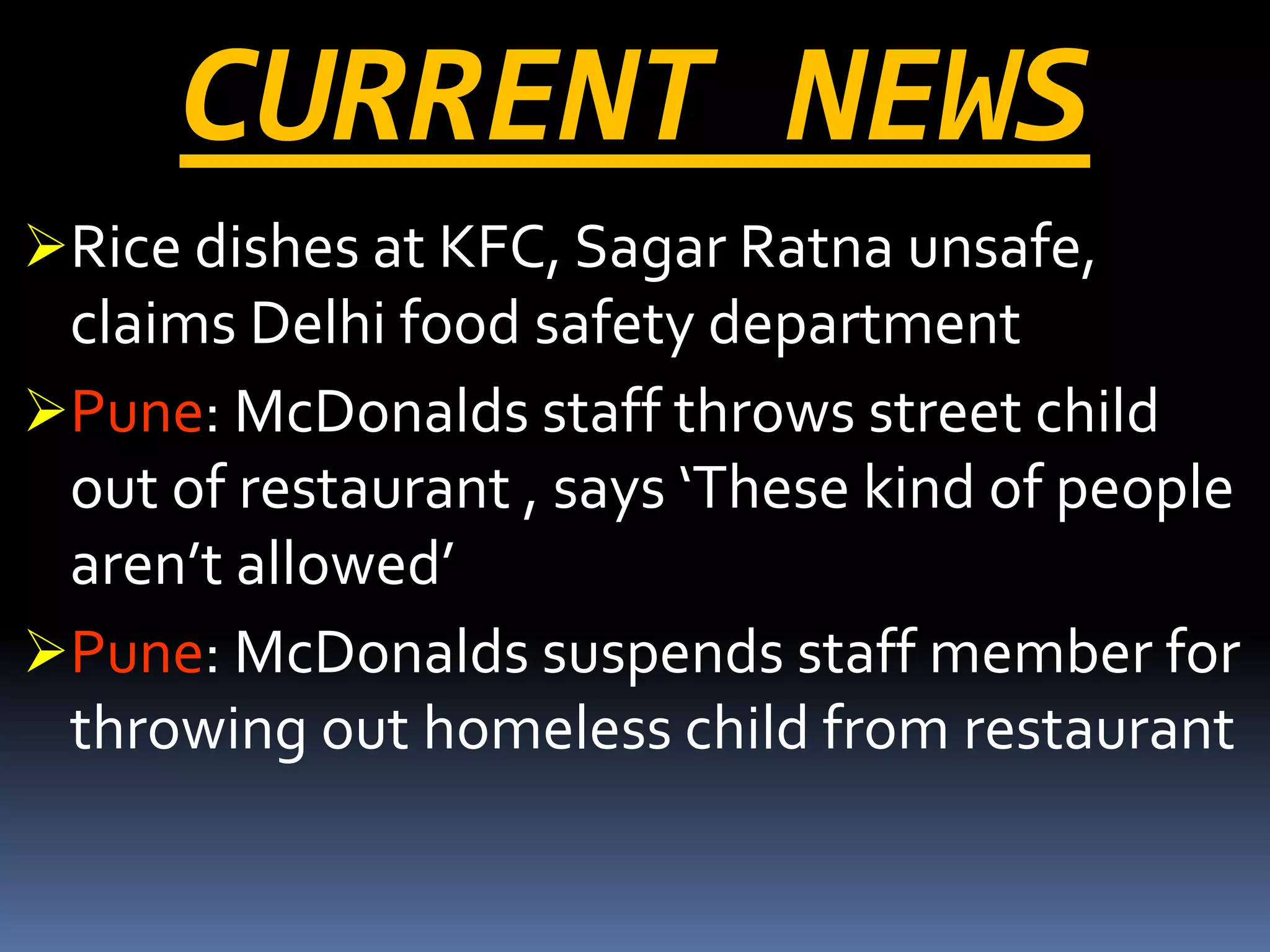 McDonald's vs KFC | PPTX