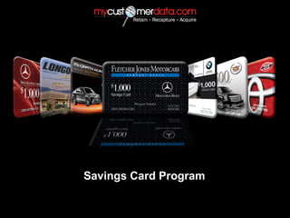 Savings Card Program 