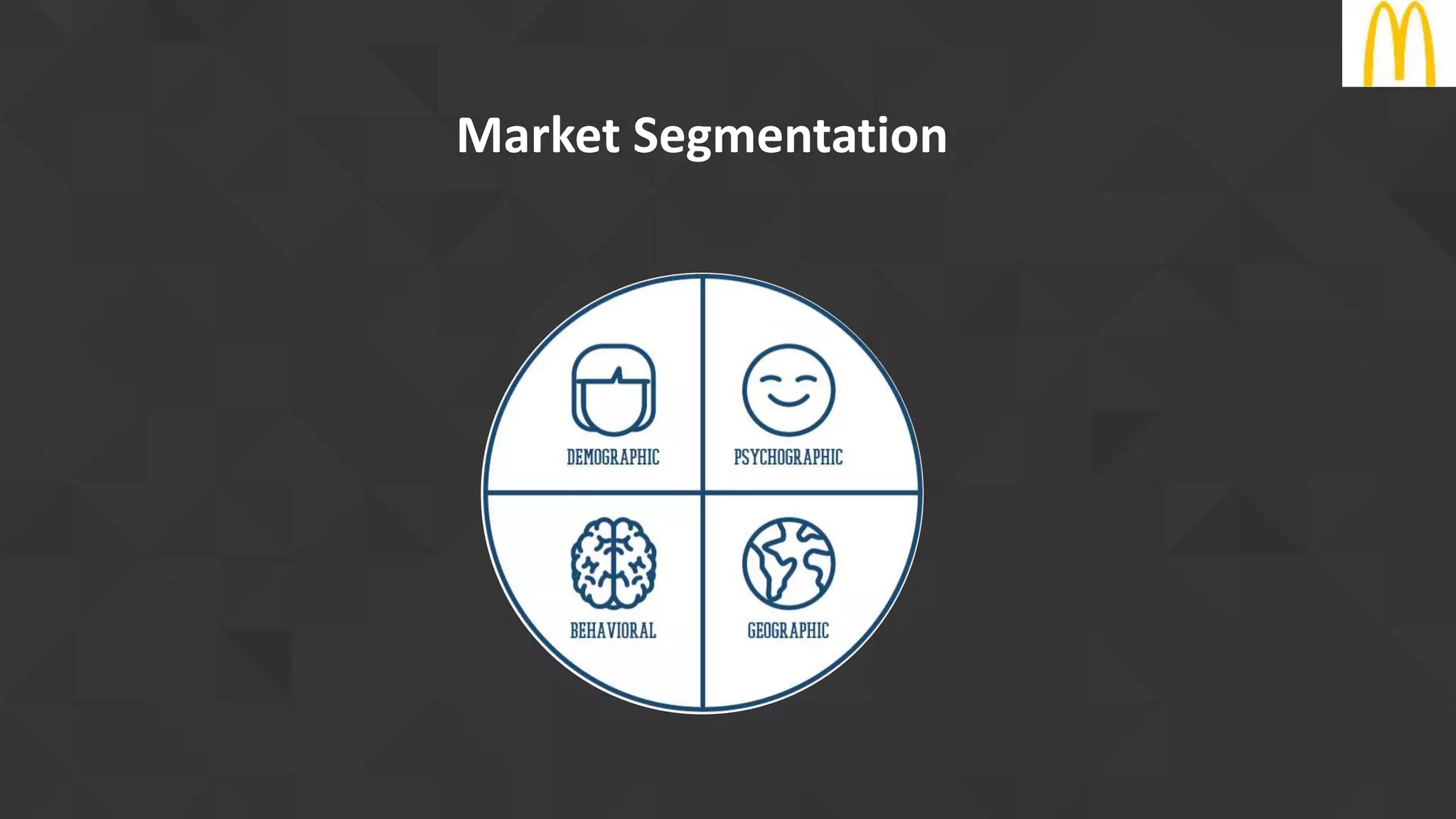 Market Segmentation
 