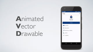 Animated
Vector
Drawable
 