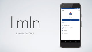 1mlnUsers in Dec 2016
 