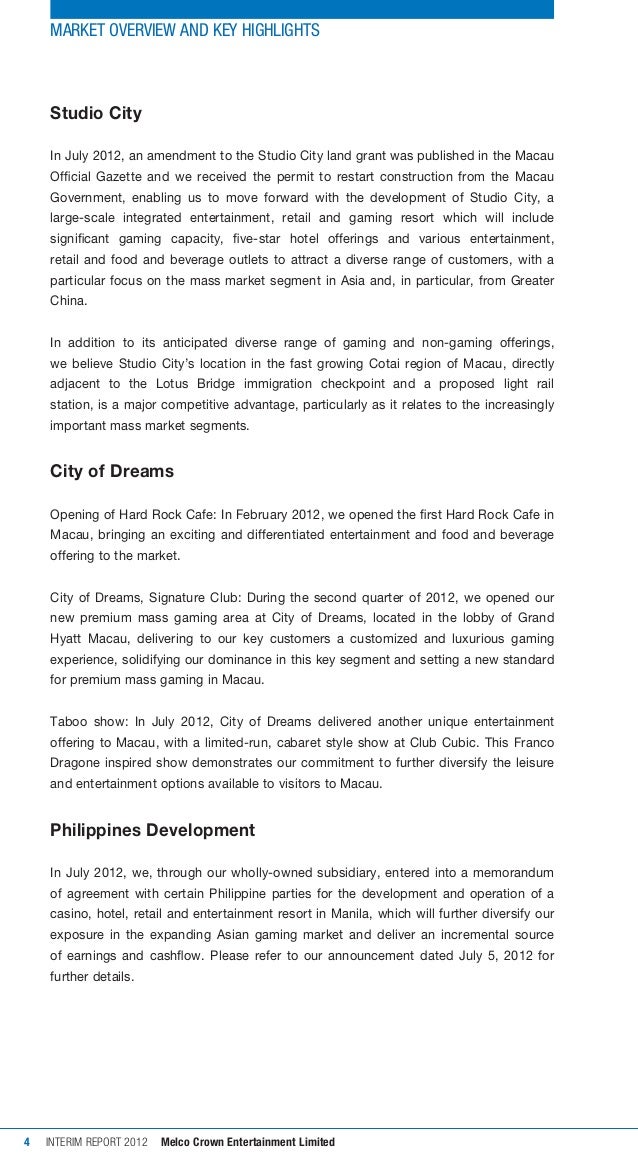 Mce Interim Report Typeset Eng Final Sep 21 2012