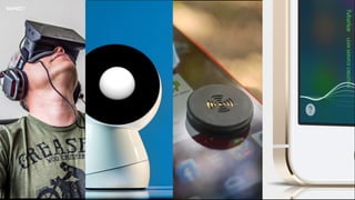 IMAGES OF VR, AI, VOICE
 