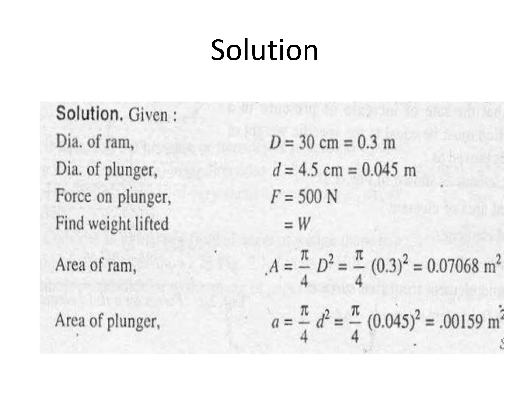 Solution
 