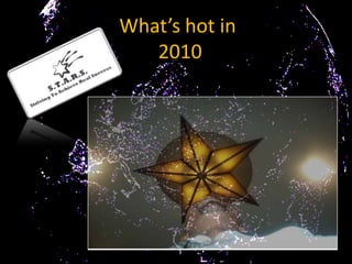 What’s hot in 2010 