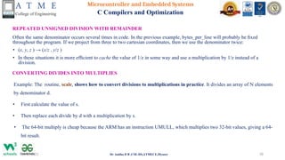MCES 21CS43 Module 3 microcontroller notes | PPTX