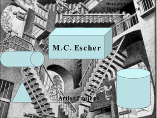M.C. Escher Artist Project X =  Y = Researcher = Theodore Golob 
