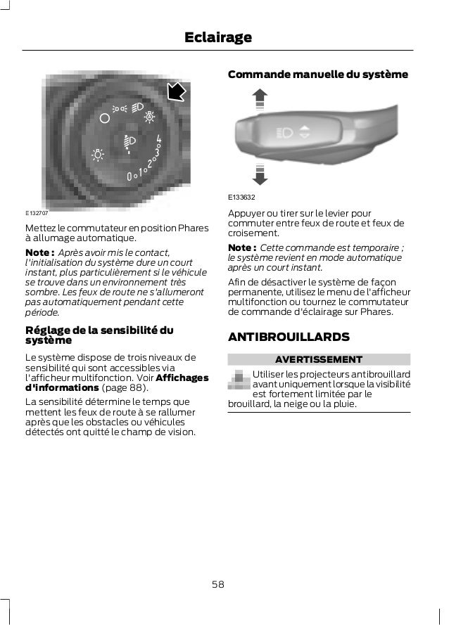 Ford Focus 3 - Manuel D'utilisation