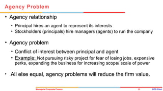 MCF managerial corporate finance for management | PPTX
