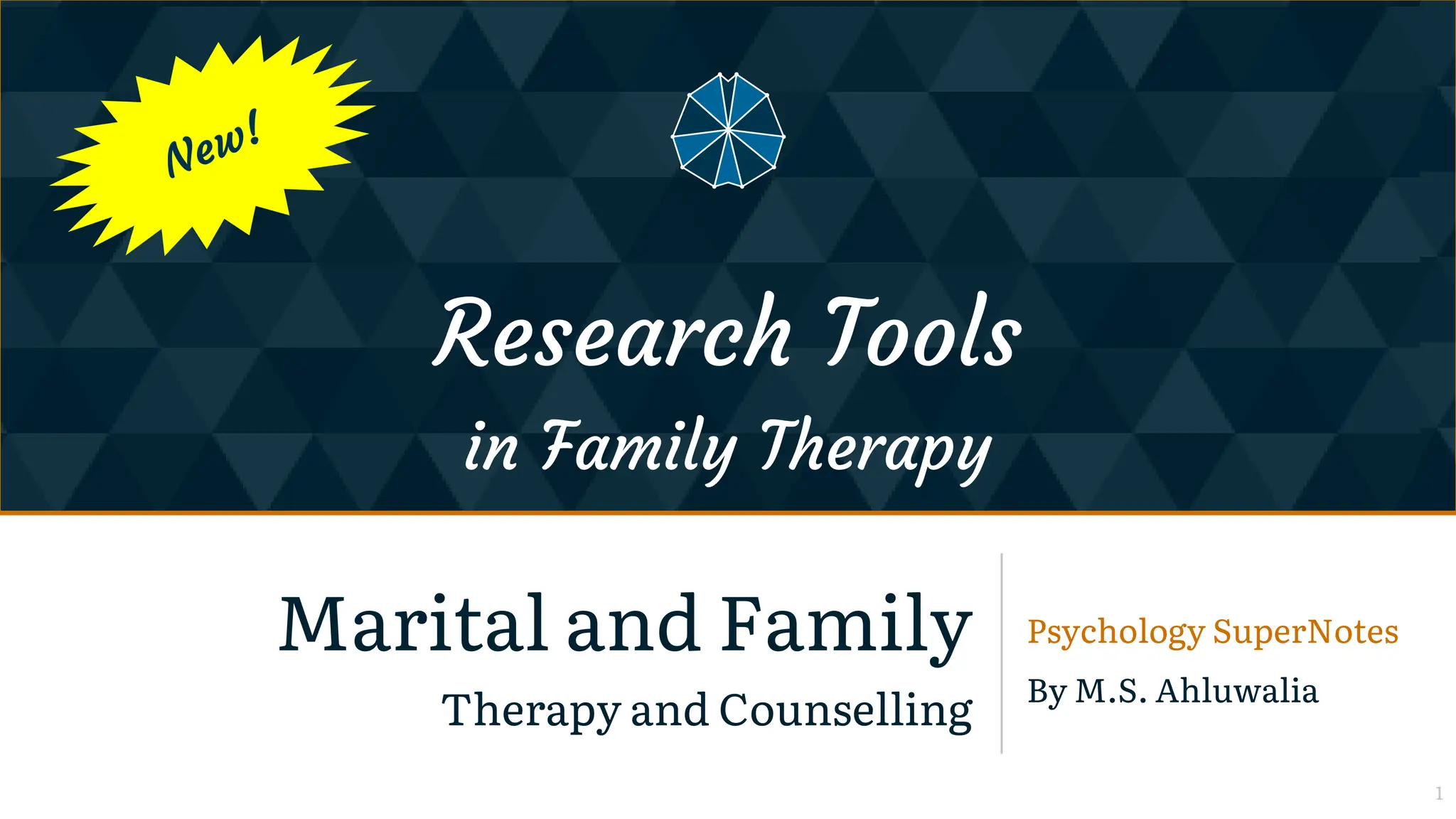 Research Tools in Family Therapy - Marital and Family Therapy and ...
