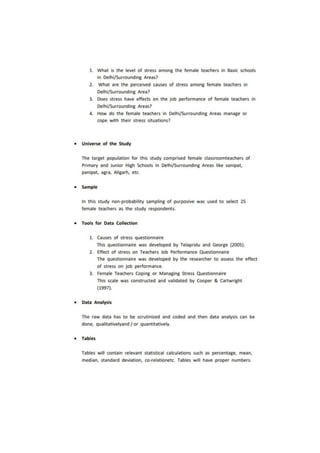 IGNOU Sample Practical File for MCFTL005 Mini-Research RJ