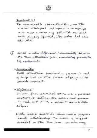 IGNOU Sample File for MCFTL008 Reflective Journal MS