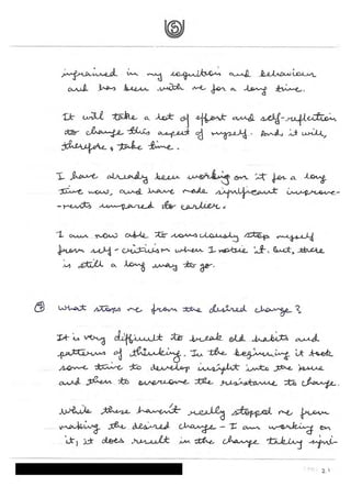 IGNOU Sample File for MCFTL008 Reflective Journal MS