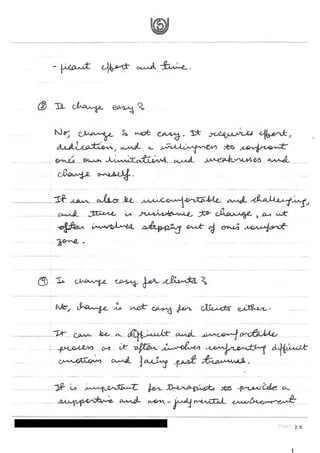 IGNOU Sample File for MCFTL008 Reflective Journal MS