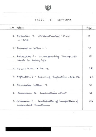 IGNOU Sample File for MCFTL008 Reflective Journal MS