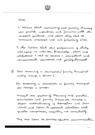 IGNOU Sample File for MCFTL008 Reflective Journal MS