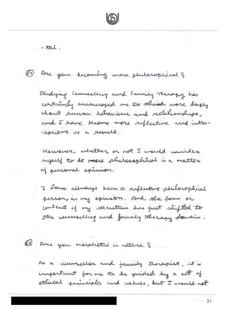 IGNOU Sample File for MCFTL008 Reflective Journal MS