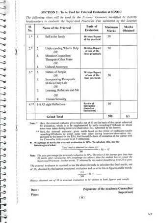 IGNOU Sample File for MCFTL008 Reflective Journal MS