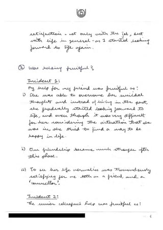 IGNOU Sample File for MCFTL008 Reflective Journal MS