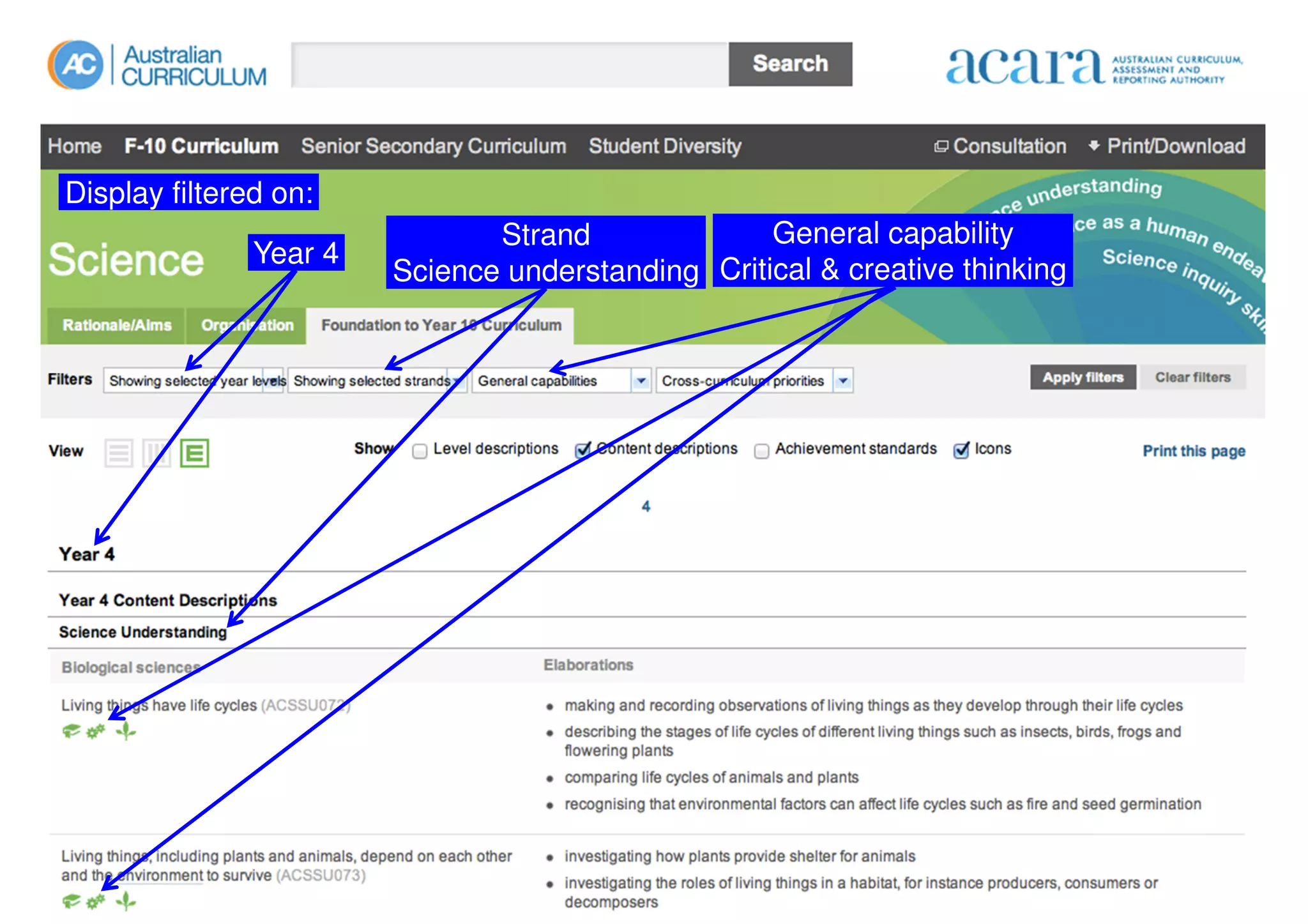 Display filtered on:
Year 4
Strand
Science understanding
General capability
Critical & creative thinking
 