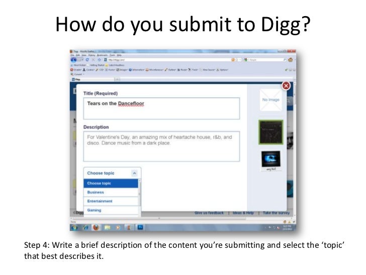 Using Digg