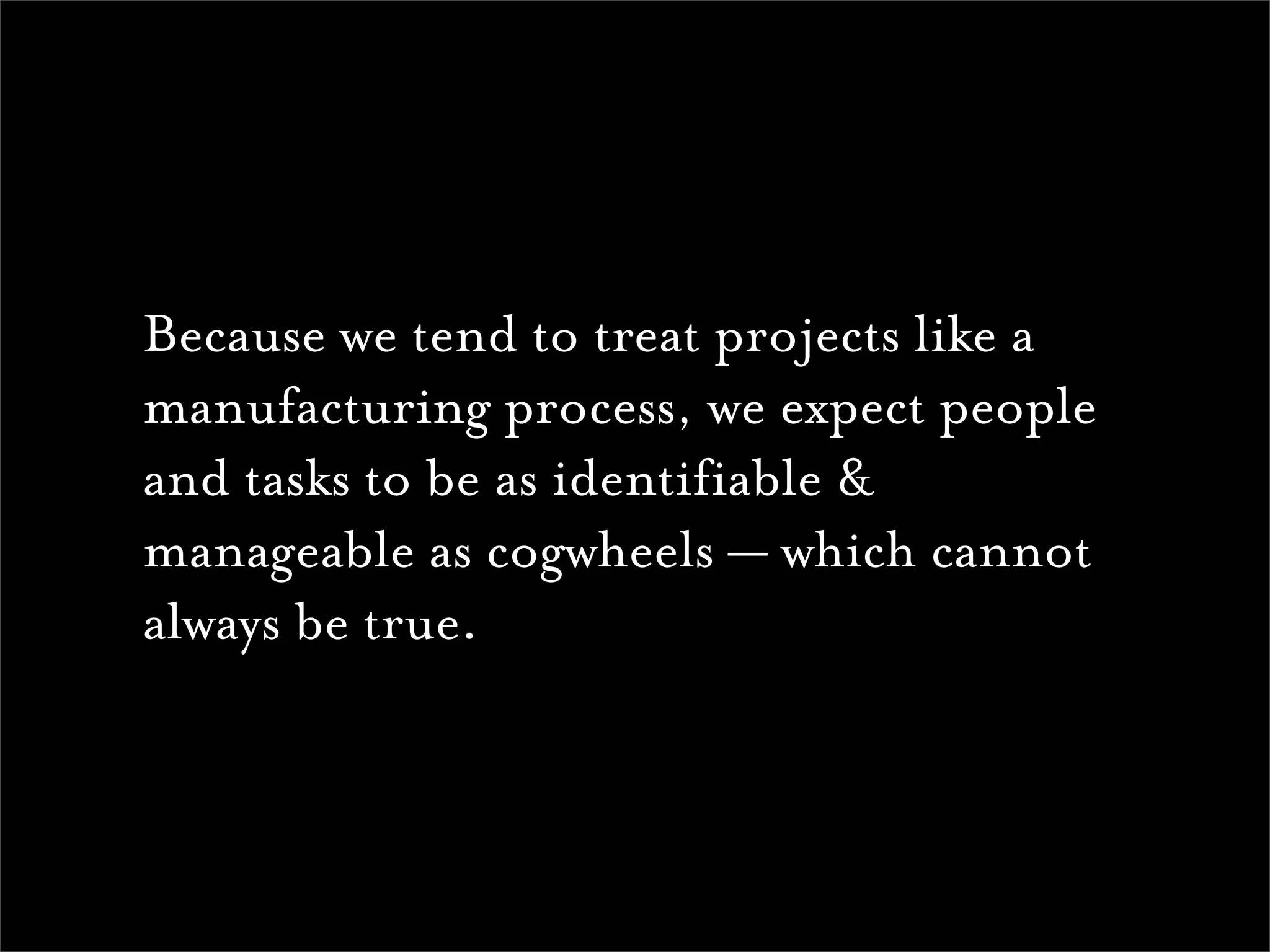 Realising Dreams: Building for the Web