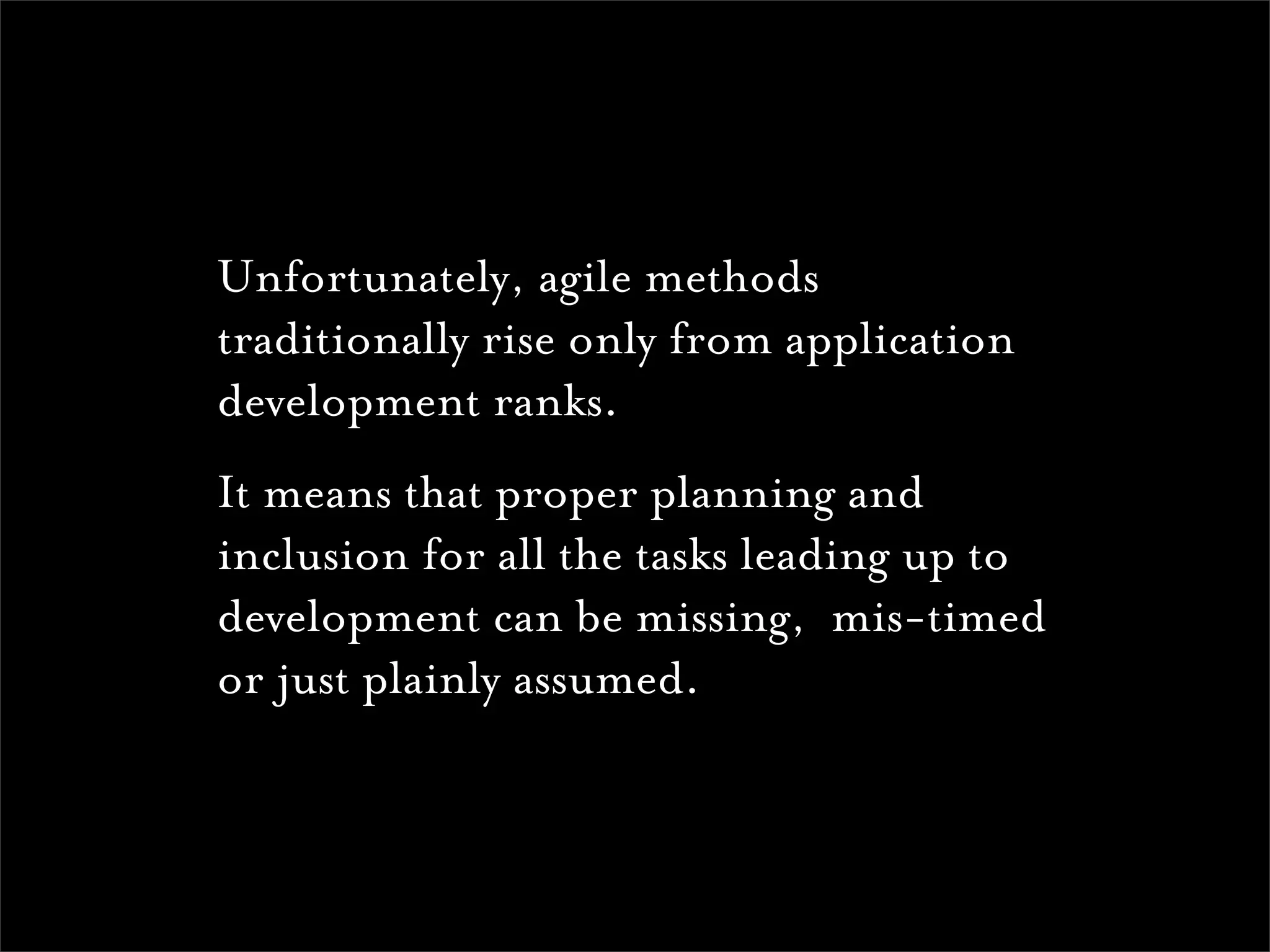 Realising Dreams: Building for the Web