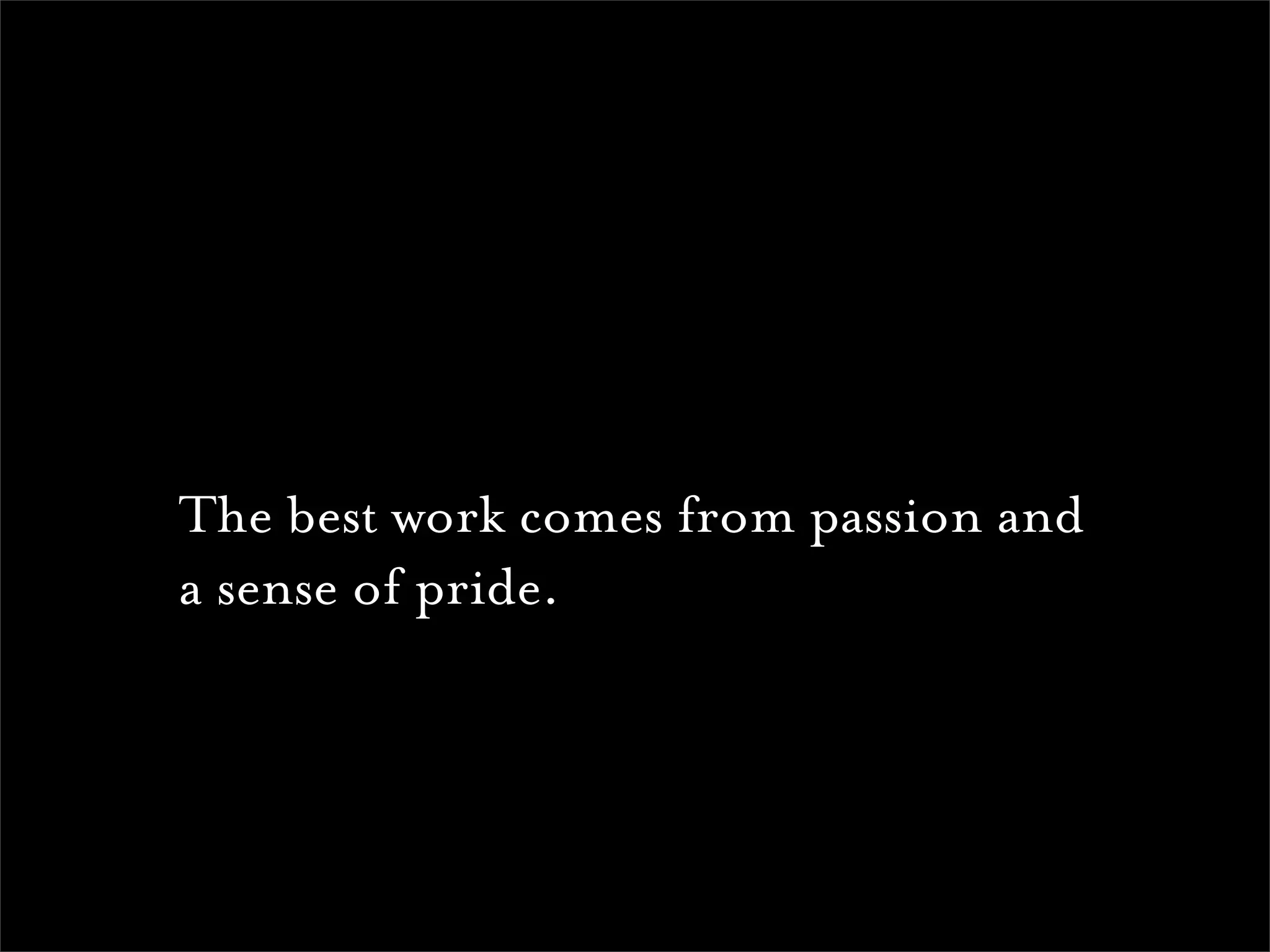 Realising Dreams: Building for the Web