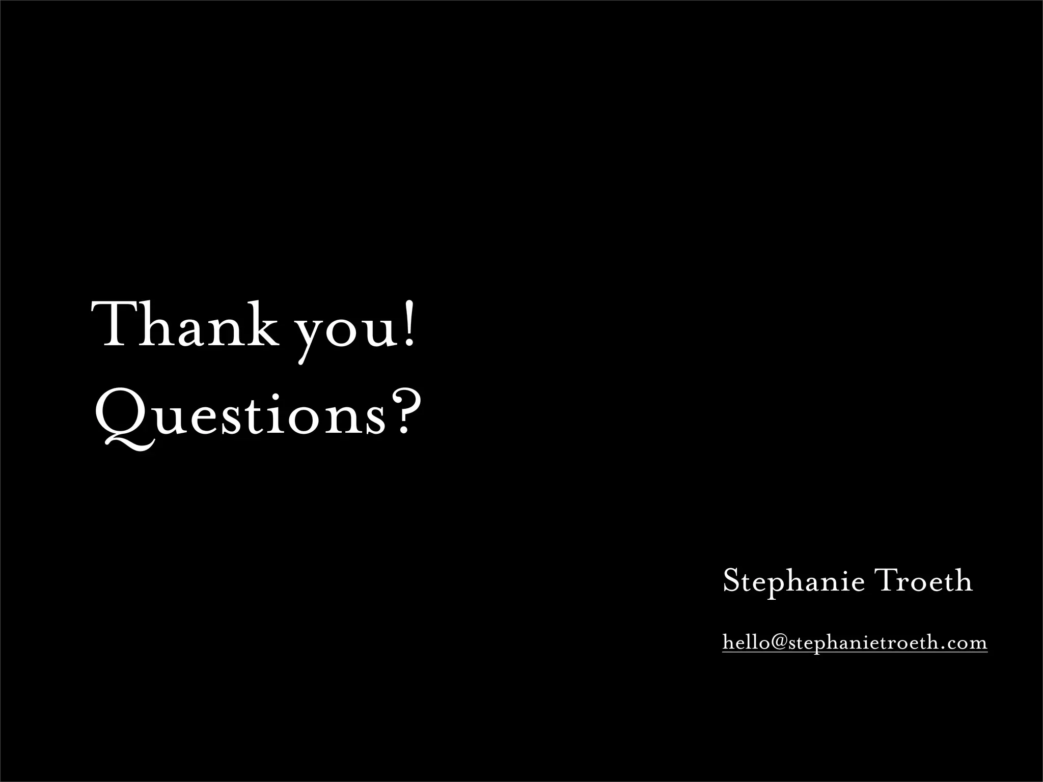 Realising Dreams: Building for the Web