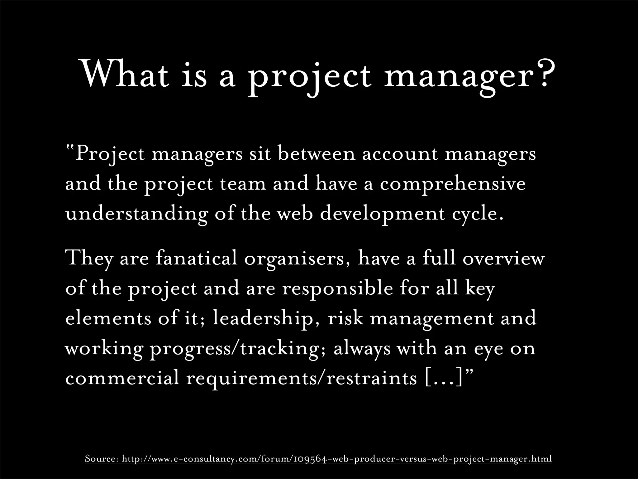 Realising Dreams: Building for the Web