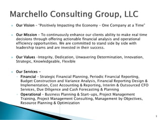 Marchello Group Pres