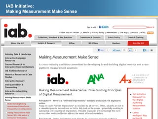 The need to verify and measure media plan delivery and effectiveness is more important than ever