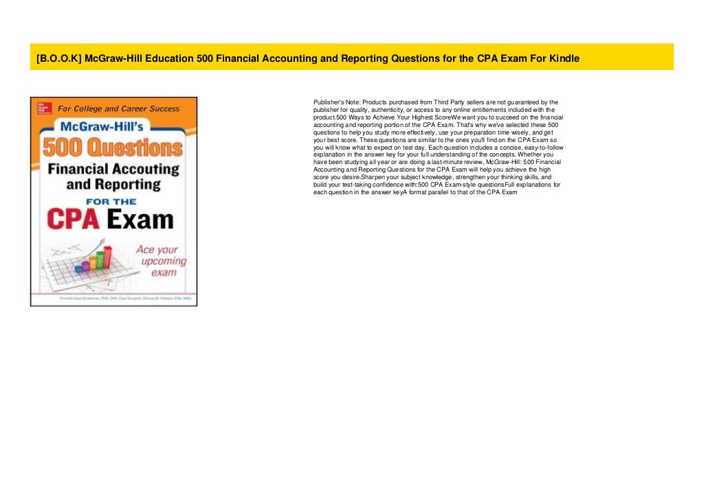 [B.O.O.K] McGrawHill Education 500 Financial Accounting and Reporting