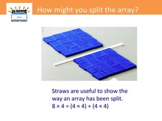 Top Drawer Teachers: Splitting arrays into known parts | PPT