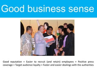 View of MCH 123 presentation: Social Business For Social Good | PPTX