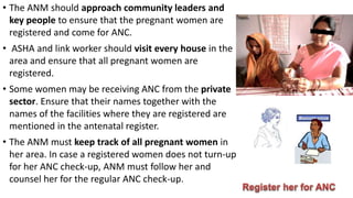 Mch2 ANTENATAL CARE/ PRENATAL CARE | PPTX