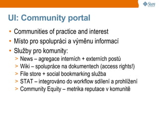 Míchanice v sociální síti