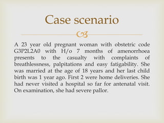 Antenatal & Postnatal Care | PPT