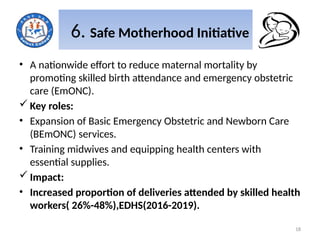 Maternal and child health programs :Best practices & lessons learned | PPTX