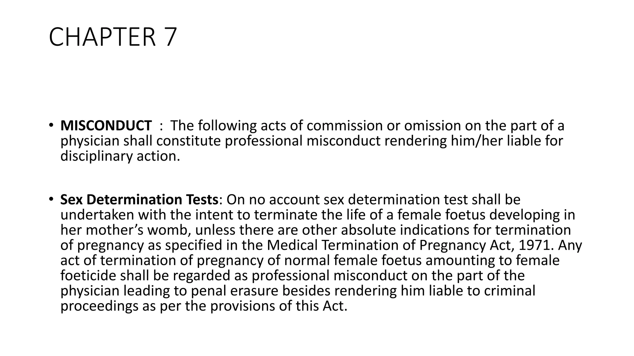 MCI Professional Conduct, Etiquette and Ethics 2016 PPT