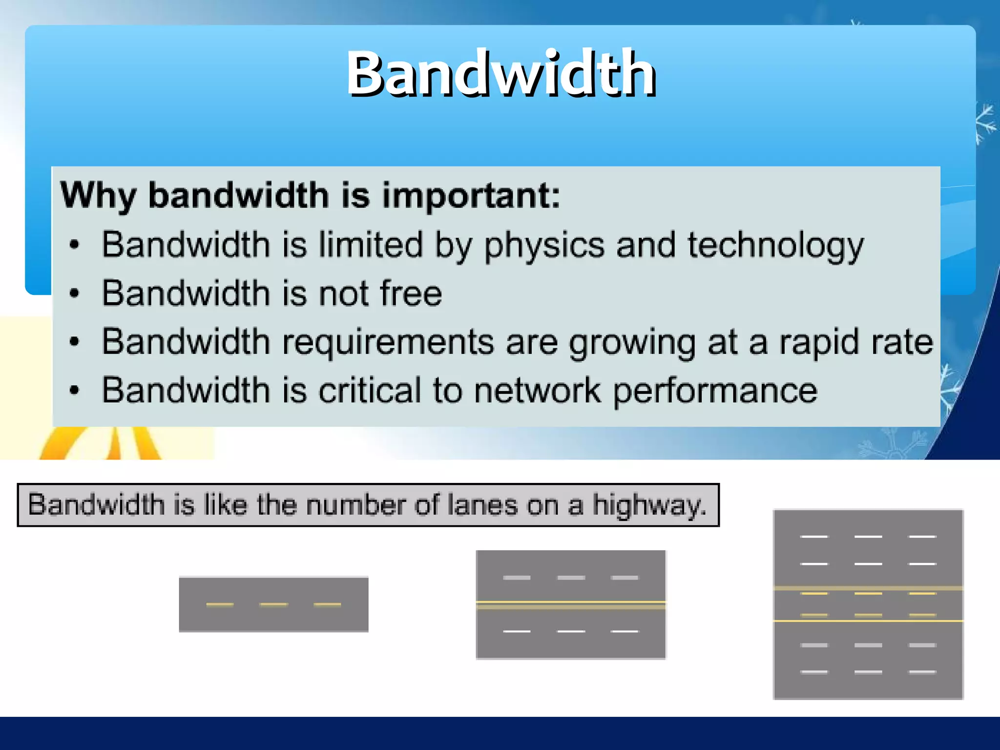Bandwidth




    22
 