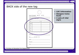 MCI Treatment Tag Overview