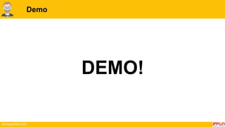 #JHipsterMCJUG
Demo
DEMO!
 