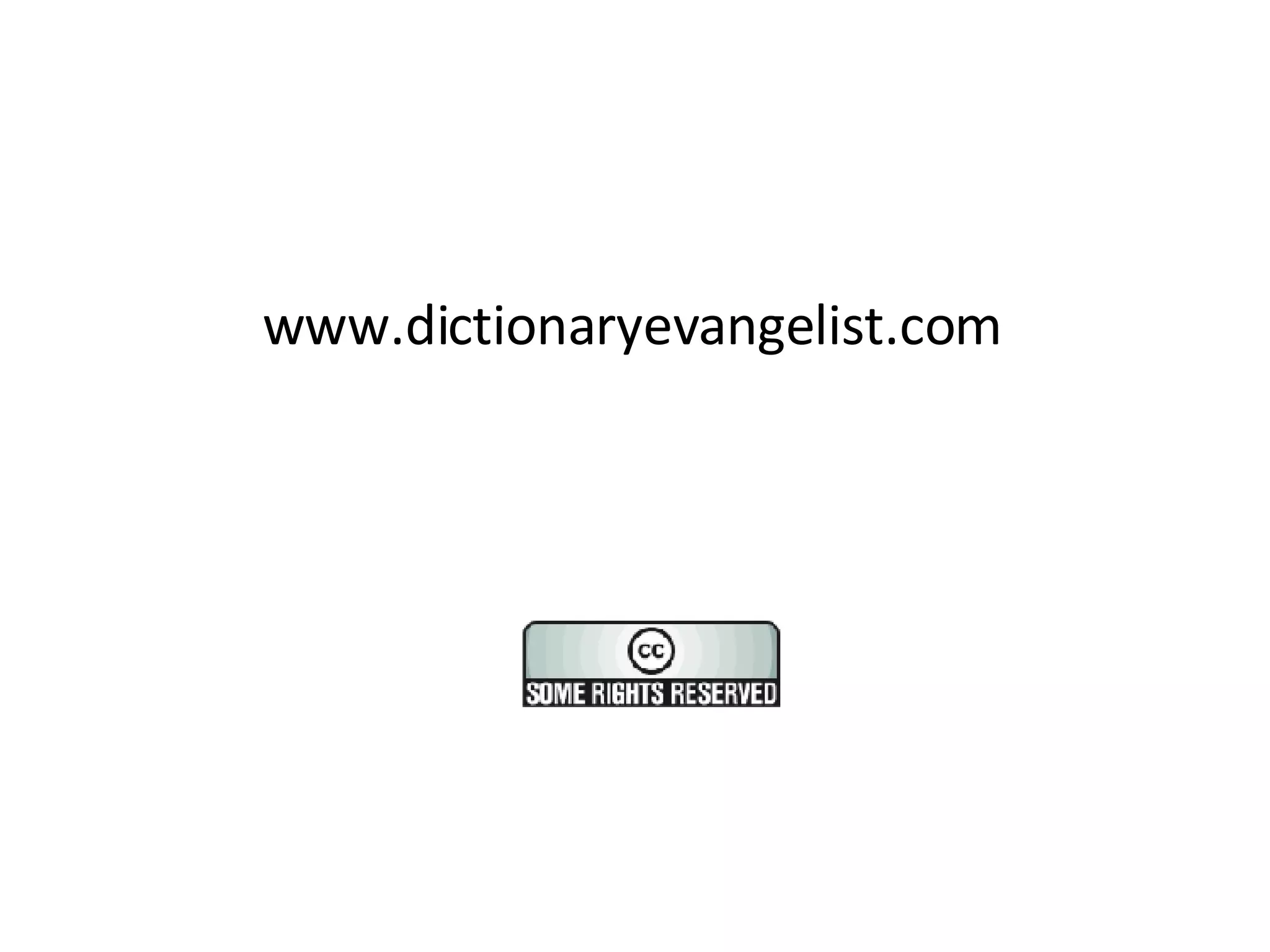 www.dictionaryevangelist.com